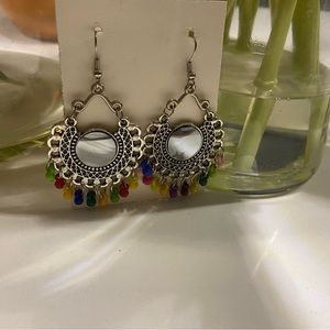 Pretty boho earrings- multi color